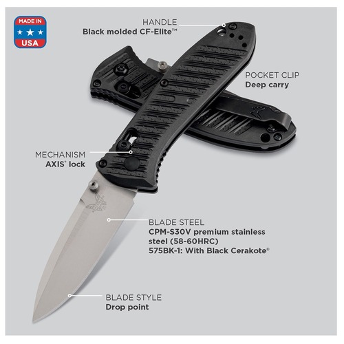 Benchmade 575-1 Mini Presidio Ii Ultra Folding Knife