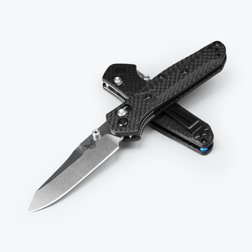 Benchmade 945-2 Mini Osborne, Axis Folding Knife, Carbon Fibre, New 2023