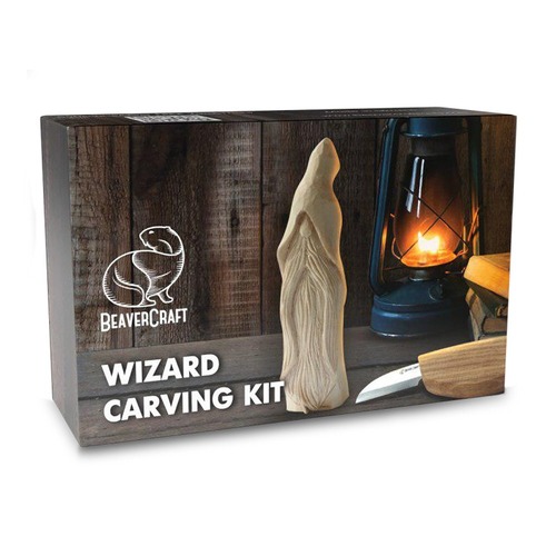 BEAVER CRAFT DIY03 Wizard Carving Kit