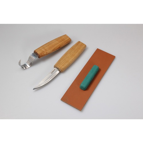BEAVER CRAFT S03L Spoon Carving Set For Beginners (Left Handed)