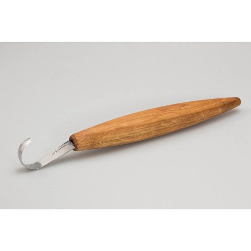 Beaver Craft Sk5S Spoon Carving Knife - Deep Cut - Oak Handle