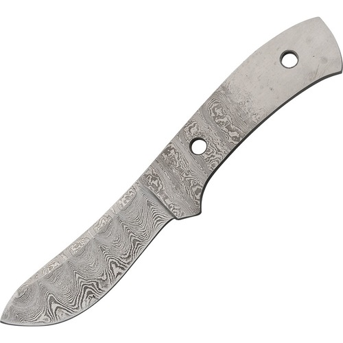 Damascus Skinner Blade Blank - 8.5 Cm