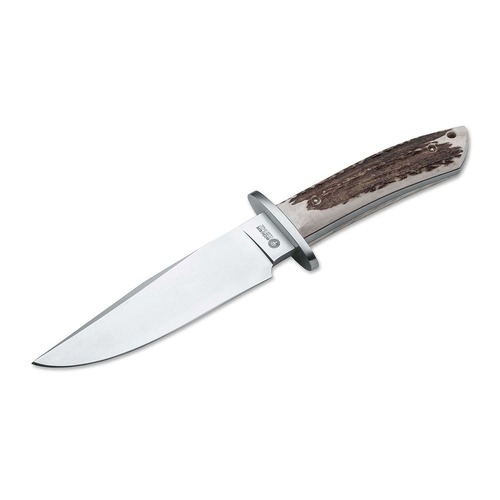 Boker Arborlito Esculta Stag Fixed Blade Knife