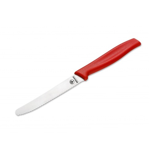 BOKER Sandwich and Steak Knife Set 6 Pieces 10.5 CM Red