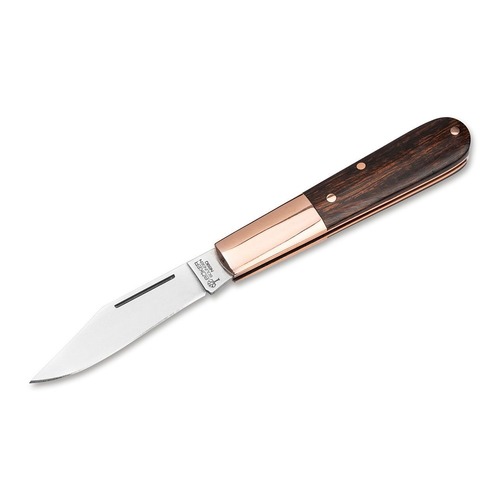 Boker Barlow Copper Integral Desert Ironwood Folding Knife