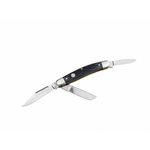 BOKER Treebrand Series Medium Stockman Jigged Blac