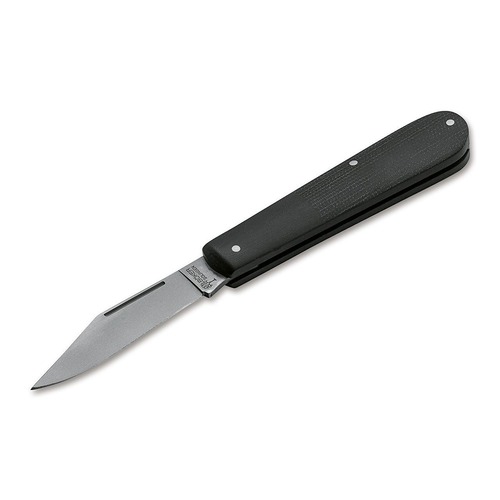 BOKER Barlow Integral Canvas Micarta Black Folding Knife