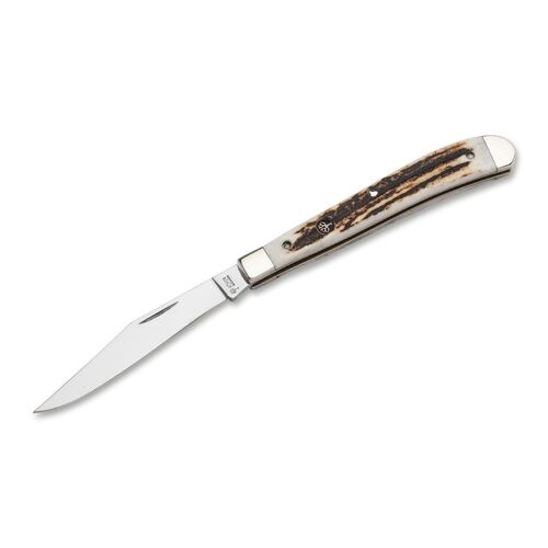 BOKER Delicate Stag Folding Knife - LAST ONE