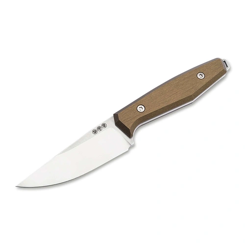 BOKER Boker DAILY KNIVES AK1 DROPPOINT MAGNACUT GOLD Fixed Blade Knife Knife