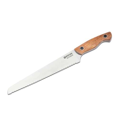 Boker  Saga 23cm Bread Knife, Pearl Wood
