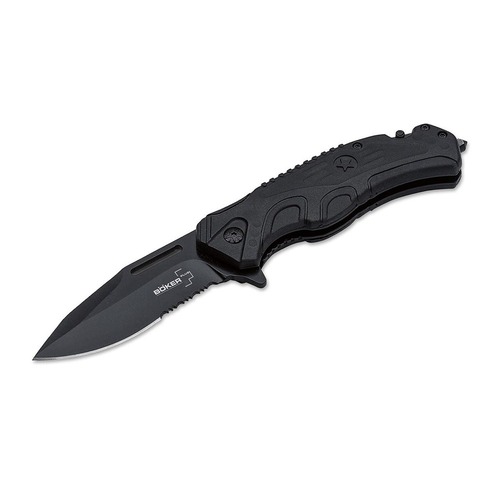 Boker Plus Saviour 2 Folding Knife, Black