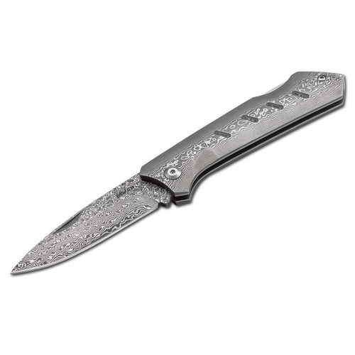 Boker Plus Damascus Dominator Folding Knife