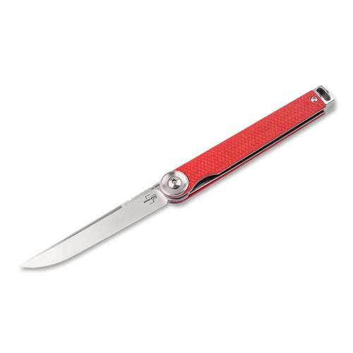 Boker Plus Kaizen Folding Knife, Red / Satin