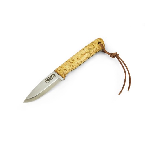 CASSTROM 10804 Woodsman - Curly Birch K720 Fixed Blade Knife