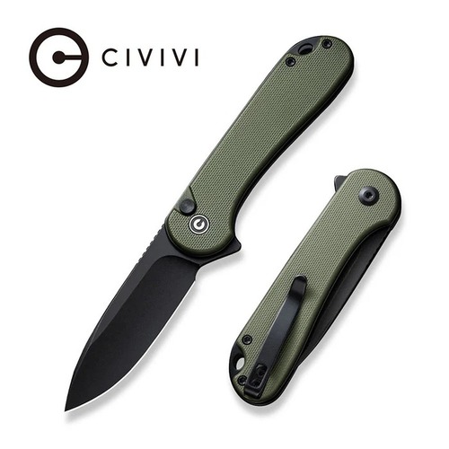 CIVIVI C18062P-3 Button Lock Elementum II Folding 