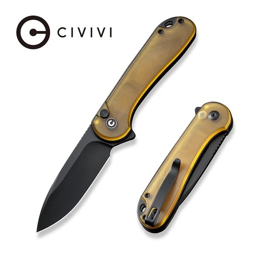 CIVIVI C18062P-8 Button Lock Elementum II Folding Knife