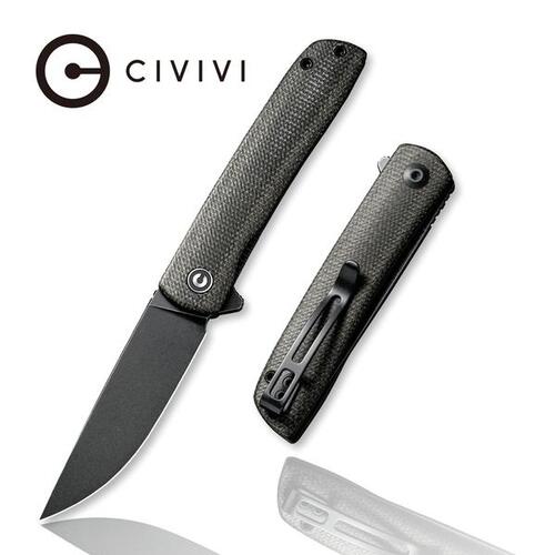 CIVIVI C20009B-6  BO Folding Knife, Micarta