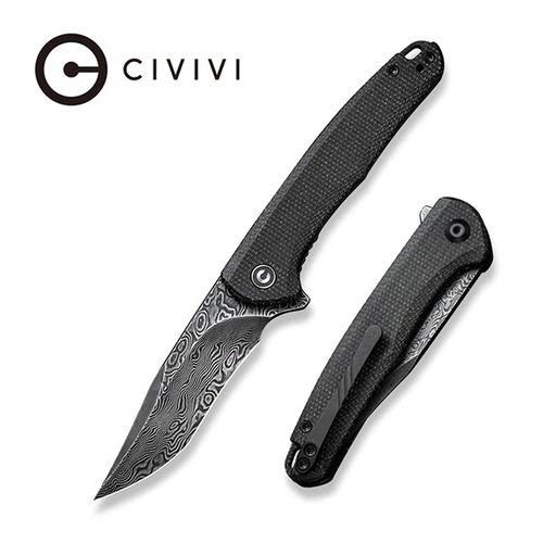 CIVIVI C20011-DS1  MINI SANDBAR Folding Knife, Damascus