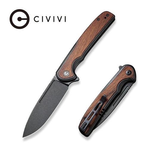 CIVIVI C20060-1 Voltaic Folding Knife, Cuibourtia Wood Inlay