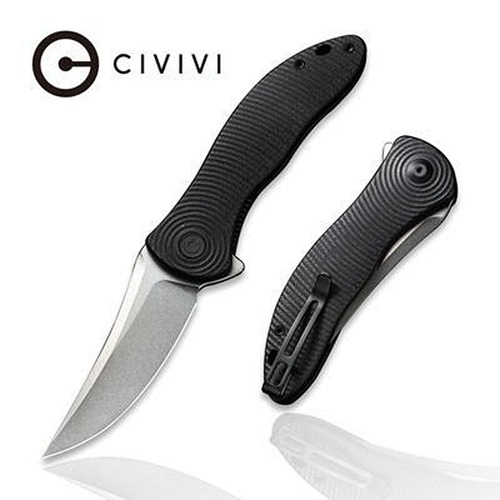 Civivi C20075A-1  Synergy3 Folding Knife, Black G10