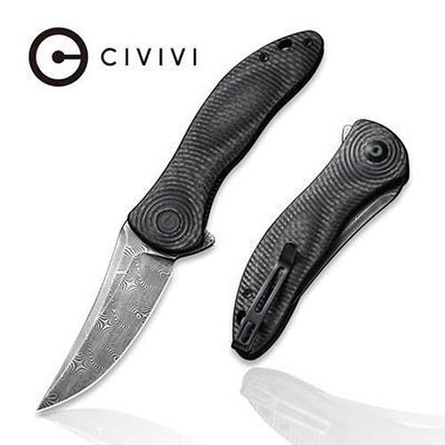 CIVIVI C20075A-DS1  SYNERGY3 Folding Knife, Damascus