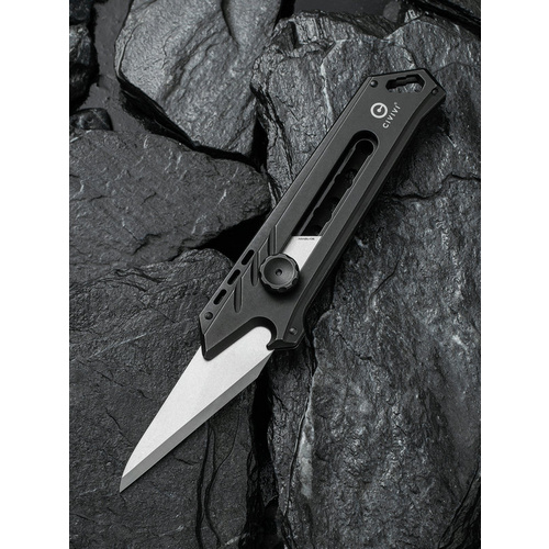 CIVIVI C2007D MANDATE Utility Knife, Black Titanium