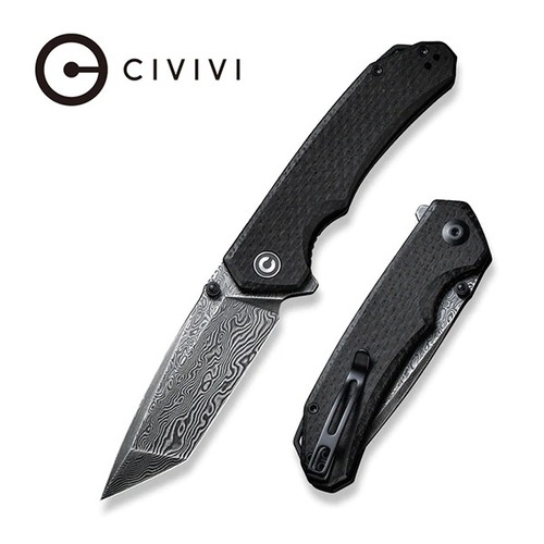 Civivi C2023Ds-1  Brazen Folding Knife, Damascus