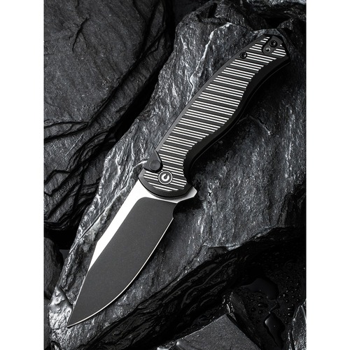 CIVIVI C23040B-1 Stormhowl Folding Knife, Black Aluminum