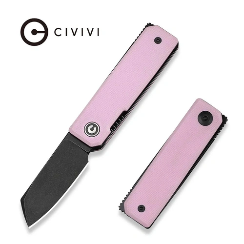 CIVIVI CIVIVI C25036-1 Kukei Folding Knife, Powder Pink G10 Knife