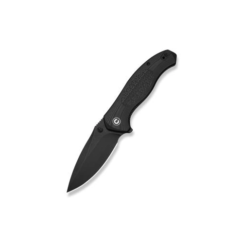 CIVIVI Vyrent CIVIVI Black G10 Contoured Handle Black Stonewashed Nitro-X7 Blade C25037-1 Knife