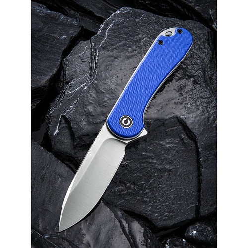 CIVIVI C907F ELEMENTUM Folding Knife, Blue G10