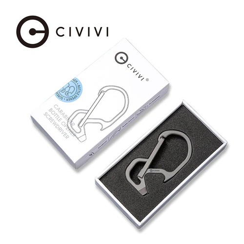 Civivi Ca-01A Click Carabiner Keychain Multitool