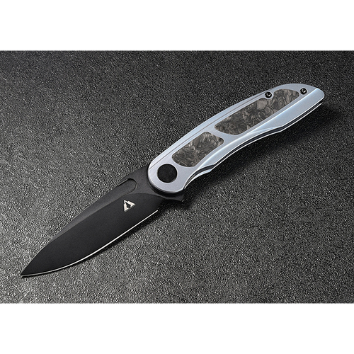 Cmb Knight - M390 + Titanium + Carbon Fibre