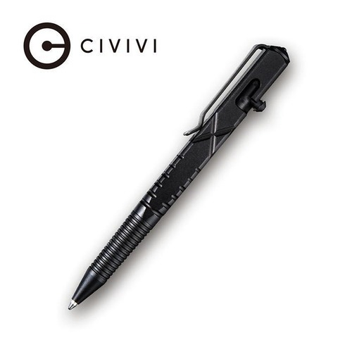CIVIVI CP-01B C-QUILL Anodised Aluminium Pen, Black