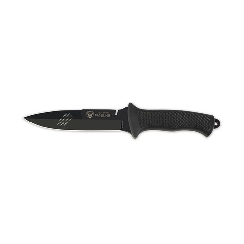 Cudeman 177-P Black Lion Tactical Fixed Blade Knife, Dagger Tip