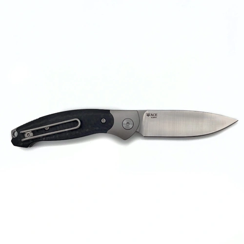 Titanium Bolster / Carbon Fiber / Satin ELMAX