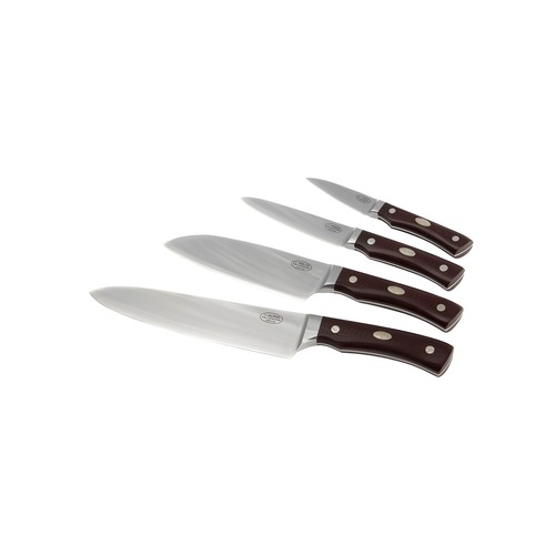 Fallkniven Cmt 4-Pc Set - Alpha, Delta, Sierra & Zulu Chefs Knives