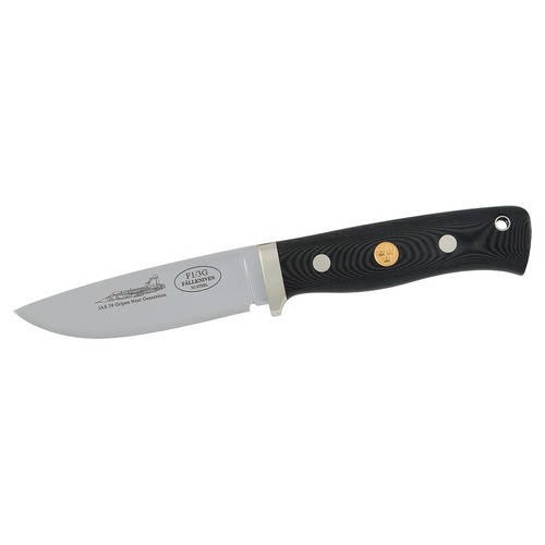 Fallkniven F1L3Gbm Jas 39 Griffin Ng Fixed Blade, Black Micarta 