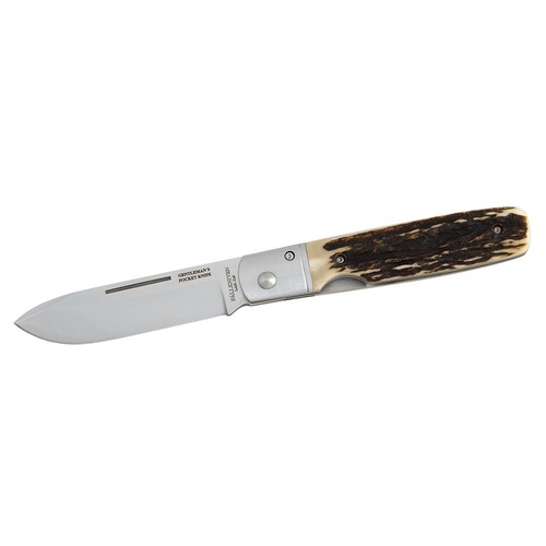 Fallkniven GPs Gentleman's Pocket Knife - Stag Handle 
