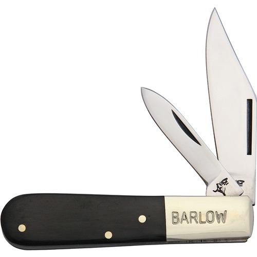GERMAN BULL Barlow 2 Blade Buffalo Horn Folding Knife