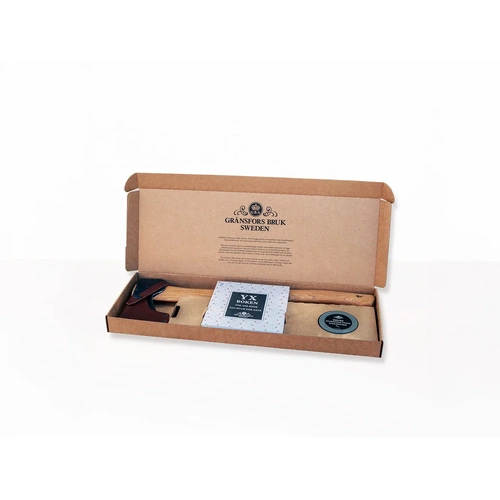 GRANSFORS BRUK Gränsfors Small Forest Axe and Sharpening Stone in Gift Box Knife