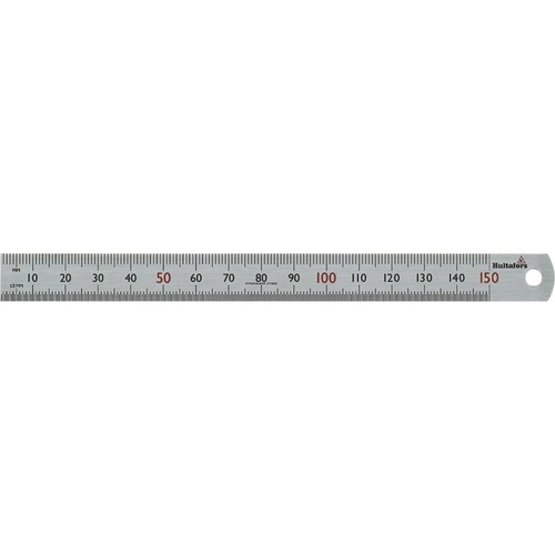 HULTAFORS STL 150 Steel Ruler 150 mm - Authorised Aust. Retailer