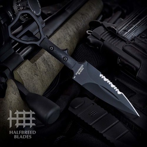 Halfbreed Blades - Cck-01 Compact Clearance Knife Black