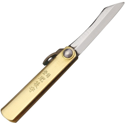 Higonokami 01 Sk Folder Brass Folding Knife