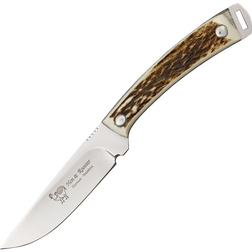 Hen & Rooster Small Hunter Fixed Blade Knife - Solingen Germany