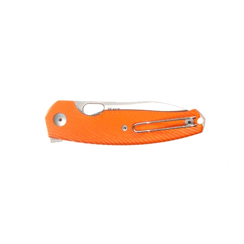 Orange G10 / Stonewashed Magnacut