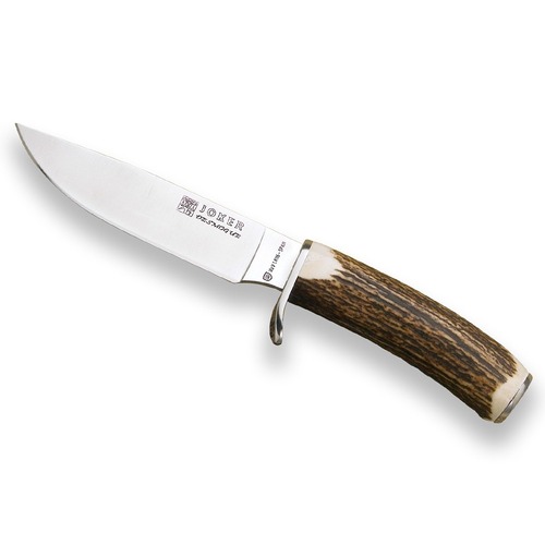 Joker Cc27  Desmogue Fixed Blade Outdoor Knife, Stag Horn