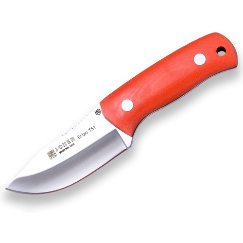 Joker Cn81  Erizo Ts1 Fixed Blade Knife, Leather Sheath