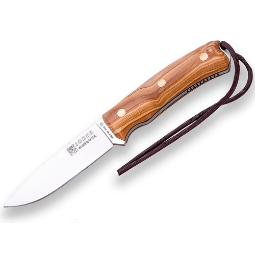 Joker Co120  Bushcrafter Fixed Blade, Olive Wood