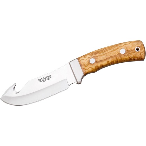 Joker CO55  OSO Fixed Blade Skinning Knife, Olive Wood
